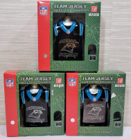 New - NFL Football Carolina Panthers Team Jersey Tree Ornaments . Measures 4 3/4" tall