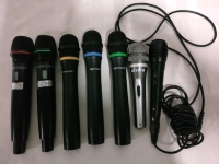 7 Microphones - 5 Are Wireless