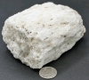 Absolutely Gorgeous Large Natural Raw Local Elestial White Danburite w Pyrite Sprinkles & Quartz | Sourced Locally in Niagara | Approx 2.25" x 1.75" x 3.5" / 374.6g - 3