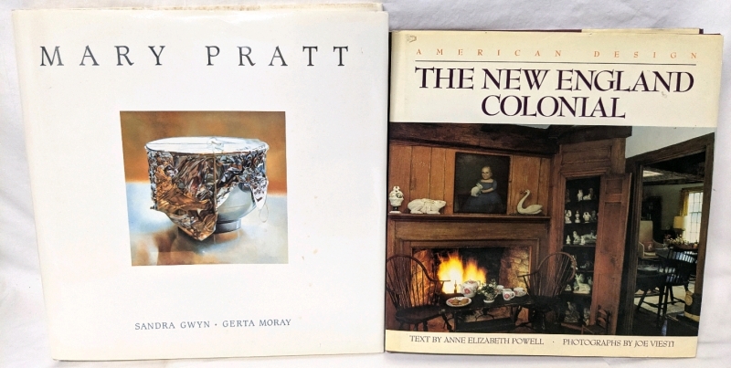 Hardcover Books | Mary Pratt by Gwyn & Moray, American Design: The New England Colonial by Powell & Viesti