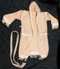 New Size Small* | Turkish-Style Tasseled Bubble Towel Bathrobe with Belt / Sash - 3