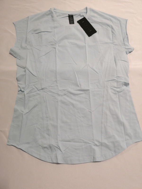 New Men's ALPHALETE sz XL Velocity Sleeveless Tee (Halogen Blue)
