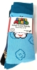 New Size 6-10 | 3 Pairs Nintendo Super Mario Crew Socks by Controller Gear | Lakitu, Hammer Bros & Tanuki / Raccoon Mario - 2