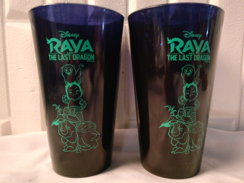 2 New Disney Raya & The Last Dragon Glasses
