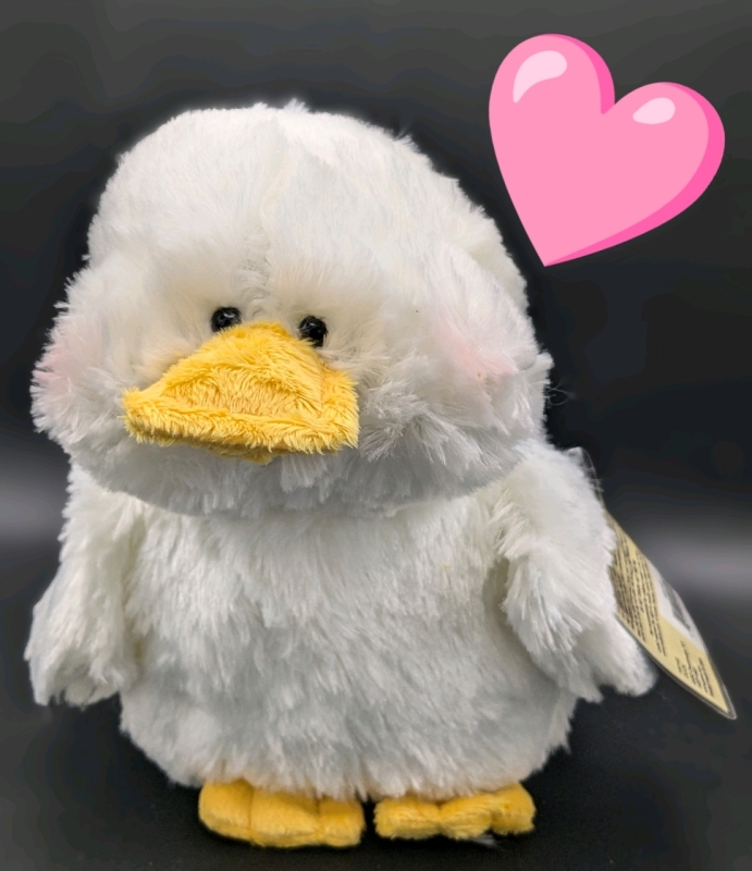 New Ganz WEBKINZ Plush Duck (HM148) with Sealed Secret Code | 7.5" Tall