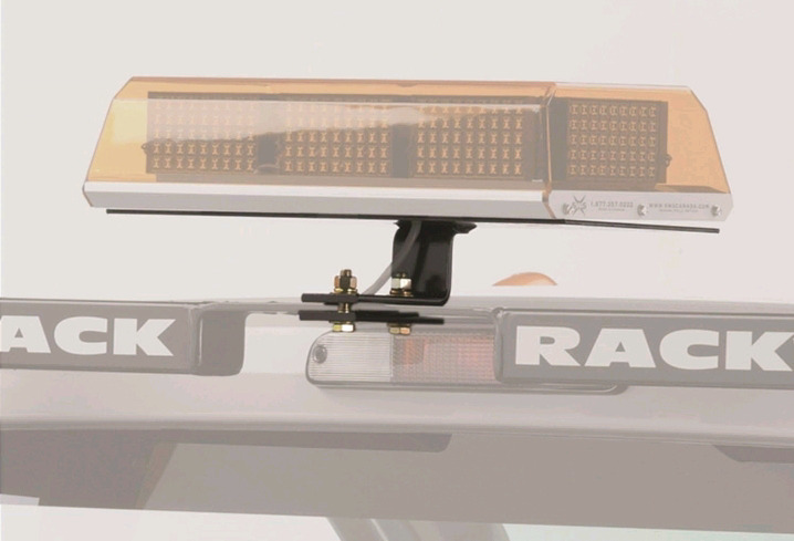 Backrack | Light Utility Bracket; With Rectangle Base For Mounting Mini Light Bars | Center Mount For Backrack Truck Bed Racks | Measures 16" x 7" | Model # 91002REC * Retails For $59.99 *