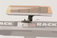 Backrack | Light Utility Bracket; With Rectangle Base For Mounting Mini Light Bars | Center Mount For Backrack Truck Bed Racks | Measures 16" x 7" | Model # 91002REC * Retails For $59.99 *
