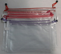 New 7pcs Ziplock File Folder Bags - Three Different Sizes