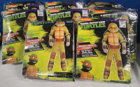 8 New Sealed | TMNT Michelangelo | Kids Size: Small | 8 Piece Halloween Costume| * Vendor Lot Retails For $25+ Each As Seen On Ebay ( $200 Total ) *