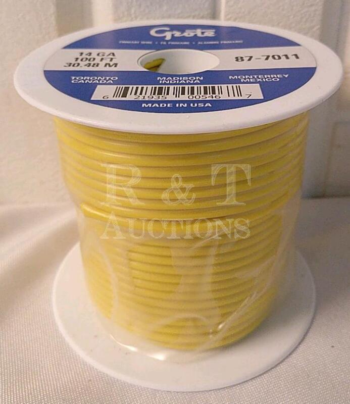 New Grote General Purpose Thermal Plastic Wire - 100'