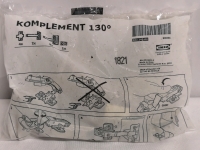 2 New Ikea Hinges Komplement 130 Degrees - 302.145.04