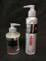 2 New Schwarzkopf Osis+ Hair Products - Volume Cream 200ml & Slick Form 200ml