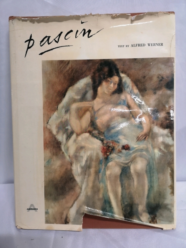 Vintage Jules Pasin Artist Text by Alfred Werner Hardcover Book