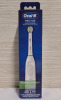 New - Oral-B Pro 100 Battery Powered Toothbrush . Includes : One (1) Handle , One (1) Brush Head & 2 Batteries