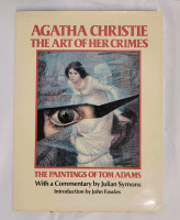 Agatha Christie The Art of Her Crimes , The Paintings of Tom Adams . Hardcover Book , 144 Pages