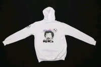 New TRUST 38 Spesh x Benny the Butcher &ldquo;Cocaine Cowboys 1&rdquo; White Hoodie. Medium