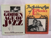 2 Vintage The Golden Age Of B Movies & Jazz Hardcover Books