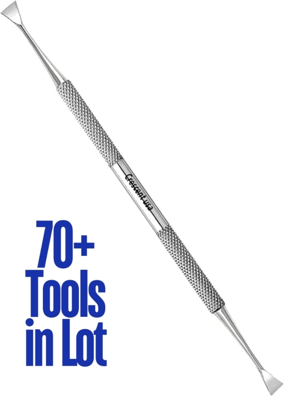 [Vendor Special] 70+ New Crescent USA Professional Double Ended Dental Pick / Scraper Tools | 7" Long each | Retails $8.99 ea, Lot Valued at Over $600!