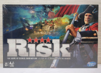 New , Sealed - RISK The Game of Global Domination Board Game . 2-5 Players , Ages 10+ , 1 - 2 hrs.