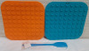 New 2pc Lick Mats for Dogs w/ Spread tool - 2