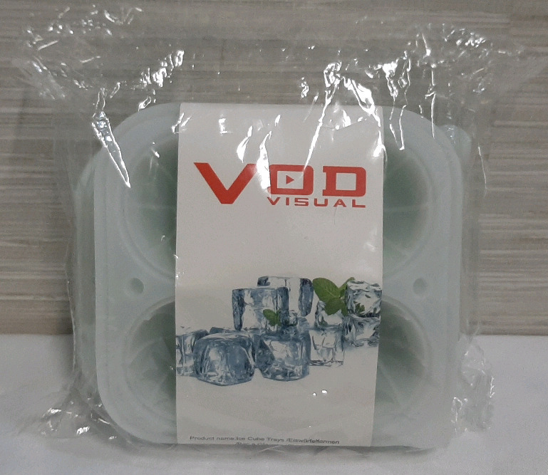 New Vod Visual Ice Cube Molds 6pcs