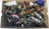 Large Shoe Box Full of Crafting Jewelry Pieces | 9.25" x 14.5" x 5.5" Tall - 2