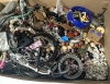 Large Shoe Box Full of Crafting Jewelry Pieces | 9.25" x 14.5" x 5.5" Tall - 3