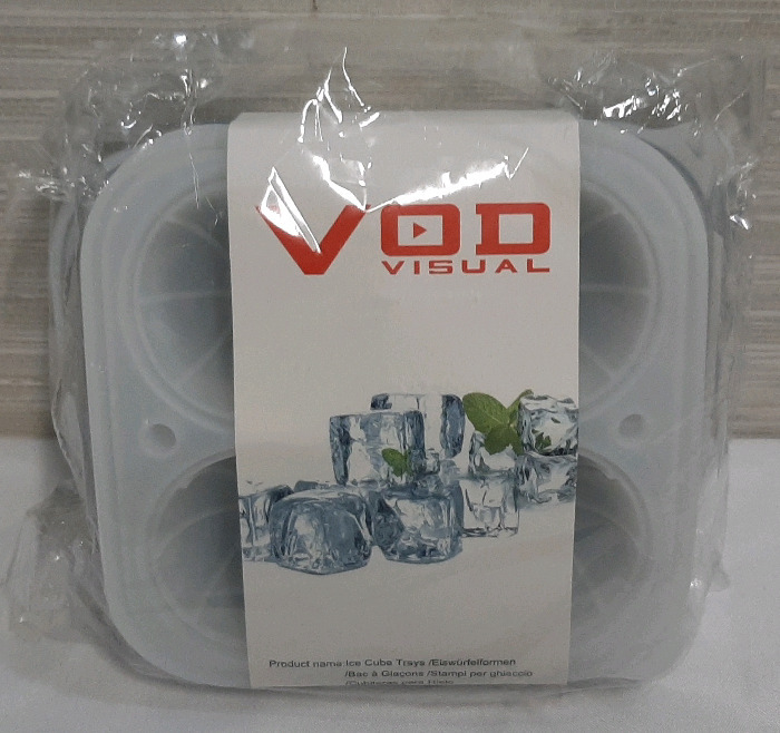 New Vod Visual Ice Cube Molds 6pcs