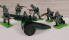 1971 Britains Ltd. DEETAIL German Soldier Miniatures . Ten (10) Miniatures & Field Cannon - 3