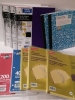 11 New Office/School Supplies Notebooks, Paper, Dividers