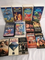 13 VHS's Disney Lady and The Tramp +++