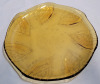 MCM Pasabahce Amber Glass Dinner Plates & Salad Bowls . Set of 6 Each , 12 Pieces Total - 3