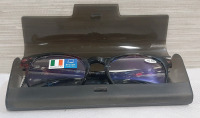 Blue Light Protection Glasses w/ Fabric Cloth and Carrying Case