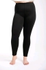 NEW Just Cozy Fleece Lined Leggings Size M/ L Black - 2