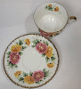 Paragon Mums Cup & Saucer . Both Ring True , No chips or cracks - 3