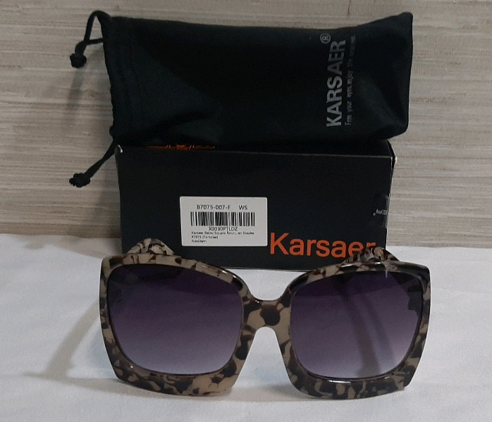 New Karsaer 6" Square Shades w/ String Bag & Fabric Cloth