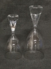 5 Holmegaard Glasses Princess Pattern 5.25" & 6.5" Tall - 5