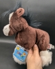 New Ganz WEBKINZ Plush Clydesdale Horse (HM139) with Sealed Secret Code | 8" Tall - 2