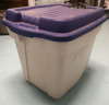 Large Rubbermaid Storage Tote 21" Long, 18" Wide and 20" Tall - 3