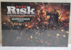 New - RISK Warhammer 40,000K The Grimdark Game of Strategic Conquest Board Game . Sealed , Part of Cellophane wrap loose on side