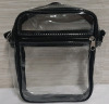 New Clear Plastic Carry Bag w/ Strap & Cheetah Print Strap - 2