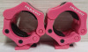 New 2pcs Pink Barbell Clamps for Lifting - 2