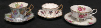 Vintage Royal Stuart & Shafford Teacups & Saucers