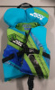 3 Life Jackets - 2x Fluid Adults sz L/XL & Medium+ Youth Body Glove - 6