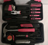 Apollo Pink Handle Tool Set in Case - 2