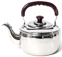 New SND Stainless Steel 1.5L Whistling Kettle w Bakelite Handle