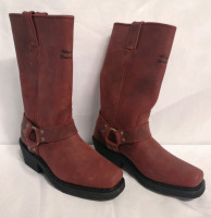 Like New Leather/Suede Harley Davidson sz 7 Women's Boots