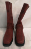 Like New Leather/Suede Harley Davidson sz 7 Women's Boots - 2