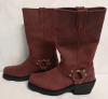 Like New Leather/Suede Harley Davidson sz 7 Women's Boots - 3