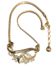 TRIFARI Pat Pending Rhinestone Necklace Baguette Swirl Navettes Chatons - 2